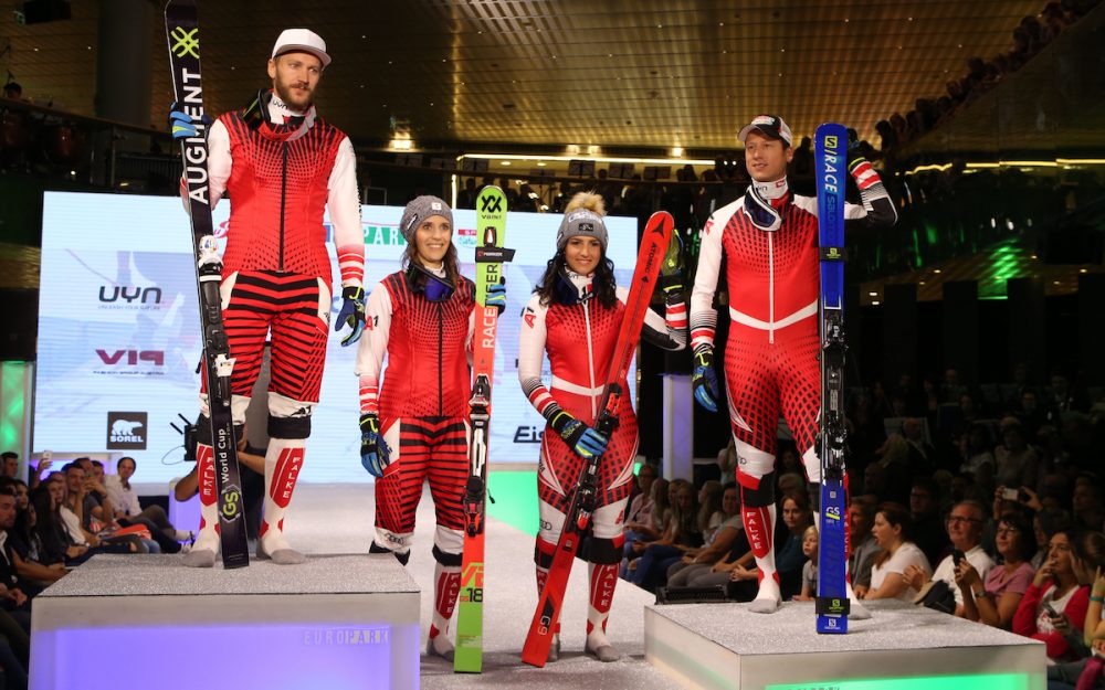 ÖSV-Stars für den Winter eingekleidet